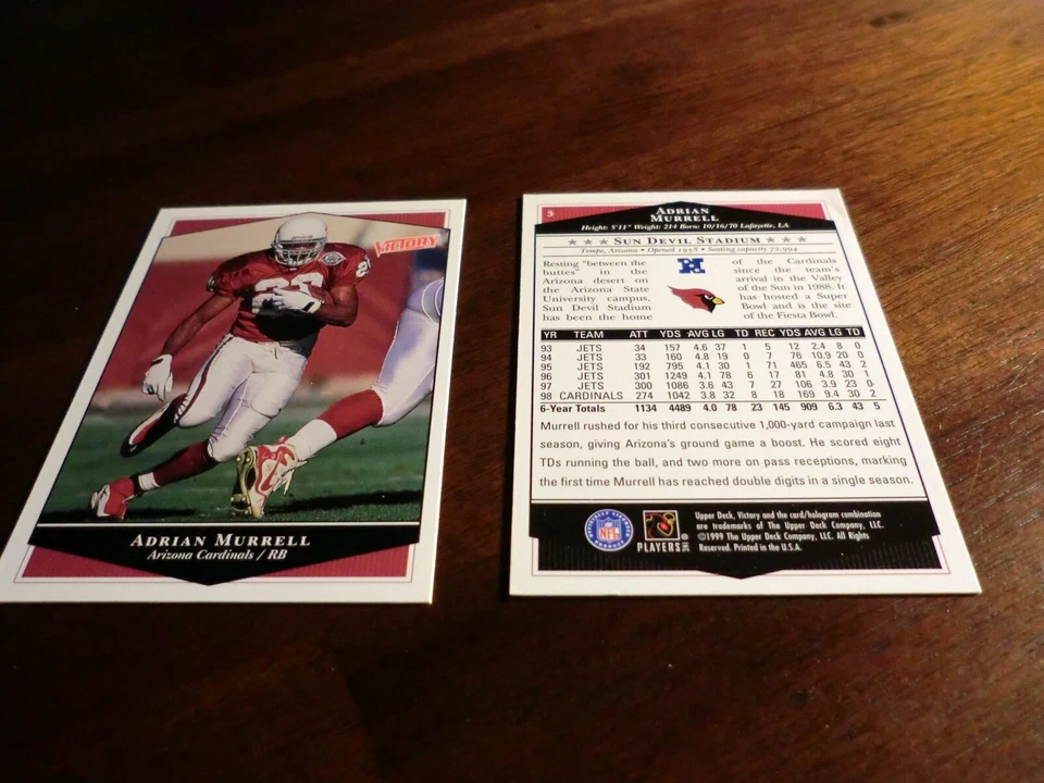 1999 Upper Deck Victory NFL Football Singles-#1-440- .99 Singles-Qty. Discount - Image 1 of 1