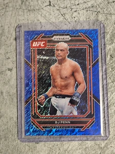 2023 Panini Prizm UFC BJ Penn #123 /10 FOTL Blue Shimmer - Picture 1 of 2