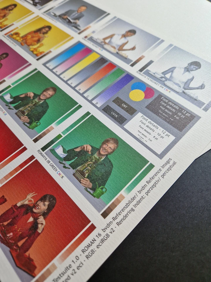 Zeta Laid 300g Oyster 5 hojas Bellas Artes Papel Fotográfico de Inyección de Tinta Texturizado A3+ Foto 1 de 1