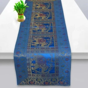 Elephant Design Home Decor Dining Table Runner Wedding Gift Decor Table Tapestry - Picture 1 of 9