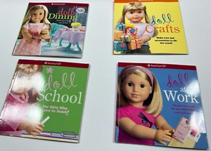 American Doll Books: Doll Dining, Doll School, Doll Crafts, Doll at Work - Picture 1 of 2