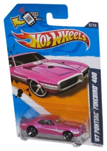 Hot Wheels Muscle Mania GM '12 5/10 Purple '67 Pontiac Firebird 400 Car 105/247 - Picture 1 of 1