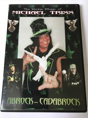 THE ROCKIN MAGIC OF MICHAEL TRIXX : ABROCK-CADABROCK (DVD) RARE signed (UP11) - Image 1 of 2
