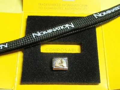 ** Genuine Nomination LETTER A GOLD CZ Charm RRP £52  ** - Image 1 of 3