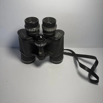 Vintage Binoculars Sears 7x35mm Model 6205 with Case 1000 Yards Coated Optics  - Image 1 of 4