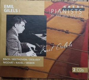 Emil Gilels: Great Pianists of the 20th Century 2 CD Set - Bild 1 von 2