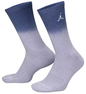 Nuevo Calcetín Jordan Everyday Plus Crew 1 Par Para Hombre 8-12 Grande HJ2446-410 Indigo Azul Marino Foto 1 de 4