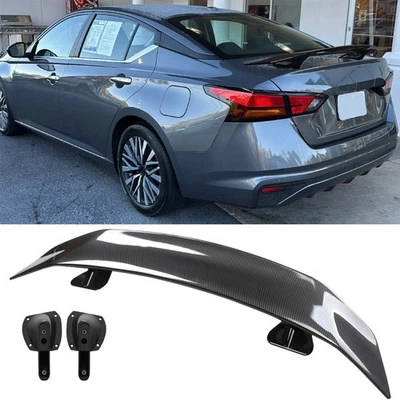 46" Rear Trunk Spoiler Lip Wing Racing Carbon Fiber For Nissan Altima Sedan - Image 1 of 4
