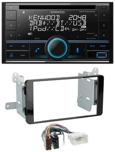 Kenwood CD 2DIN DAB USB MP3 Bluetooth Autoradio für Fiat Fullback Mitsubishi L20 - Bild 1 von 7