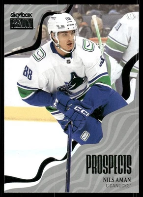 2022-23 SkyBox Metal Universe #PP-44 Nils Aman Skybox Premium Prospects - Image 1 of 2
