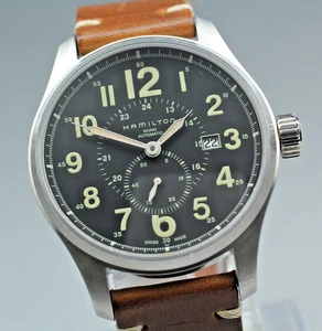 [Casi COMO NUEVO con Caja] Reloj Automático Hamilton Khaki Field H706550 Esfera Negra Para Hombre - Imagen 1 de 11