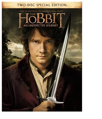 The Hobbit: An Unexpected Journey DVD  (2-Disc Set) Like New Condition!! - Image 1 of 4