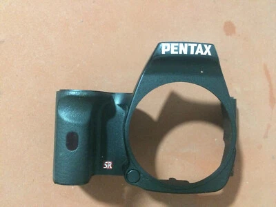 Cubierta Frontal Pentax K-X Con Goma Repuesto Reparación Negro Original Foto 1 de 2