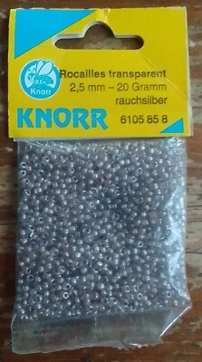 Knorr 6105858 Transparent  Rauchsilber 2,5mm Neu/OVP 1Pack - Bild 1 von 2