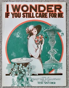 Partituras I Wonder If You Still Care For Me 1921 - Imagen 1 de 1