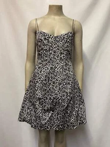 Burberry Floral Cotton Strappy A-Line Mini Dress Small - Picture 1 of 8