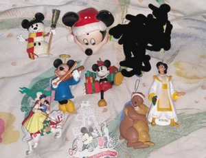 8 disney christmas ornaments lot (3a) - Picture 1 of 18