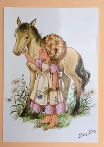 Dessin MARY MAY CHICO CHICA Format A4 21x30 cm Dibujo Caricaturas Postales - Picture 1 of 5