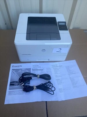 HP LaserJet Pro M402n Printer W / Toner  & cables firmware updated, Tested #2 - Image 1 of 4