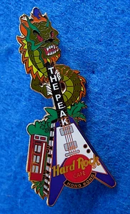 HONG KONG the PEAK FLYING V GUITAR DRAGON TRAM RIDE Hard Rock Cafe PIN LE - Bild 1 von 1