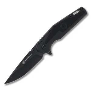 3.0oz Smith & Wesson 3" SWAT 8Cr High Carbon S.S. A/O Pocketknife 1205909 - Picture 1 of 8