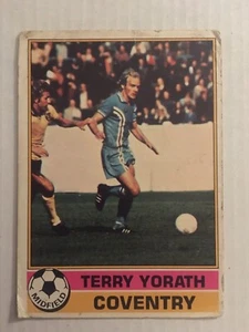 TERRY YORATH - Topps - Footballers (Red Back) 1977 - #274 COVENTRY **RARE** - Picture 1 of 2