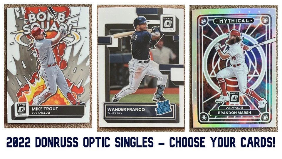 2022 Panini Donruss Optic  - Choose Your Cards - Stars Rookies Inserts Subset - Image 1 of 1