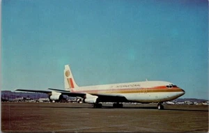 BOEING 707-131 Boeing Field SEATTLE, Washington WA airplane Postcard - Picture 1 of 2