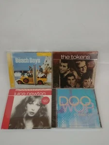 4 CD Lt W/The Best of The Beach Boys The Tokens Juice Newton & Doo Wop Classics - Picture 1 of 9