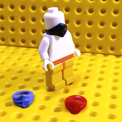 LEGO Mascarilla Lote de 3 Rojo Negro Azul NUEVO Colores Surtidos Niño Niña Unisex Niños Foto 1 de 2