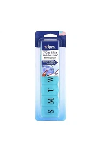 Apex 7 Day Ultra Bubble Lok Pill Organizer ( purple) - Picture 1 of 7