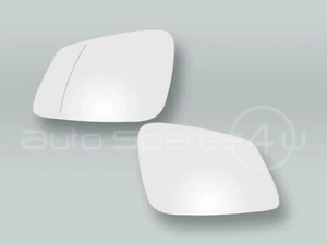 White Heat. Door Mirror Glass and Backing PAIR fits 2014-2018 BMW 2-Series F22 - Picture 1 of 2