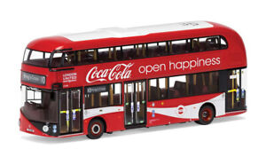 Coche Autobus Bus Corgi London Coca Cola Escala 1:76 diecast miniaturas Coke