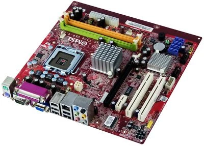 Mainboards MSI Ms-7379 Ver:4.0 G31M s775 DDR2 Matx Pcie PCI - Image 1 of 2