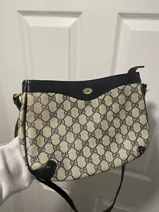 Vintage Gucci Sherry Line Shoulder Bag Purse - Picture 1 of 6