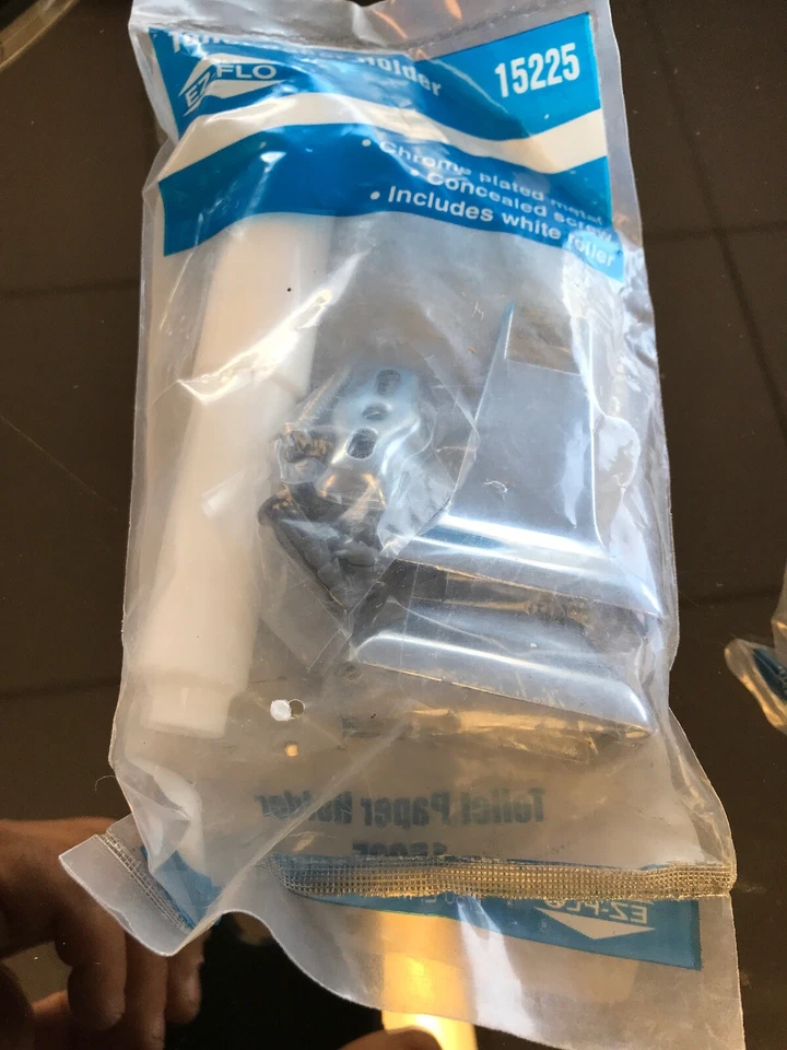 Ez-Flo 15225 Toilet Paper Holder Concealed Screw Chrome - Image 1 of 4