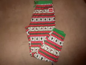 NWT SIZE XL TEEN/JUNIOR HOLIDAY LOUNGE / PJ PANTS - Picture 1 of 2