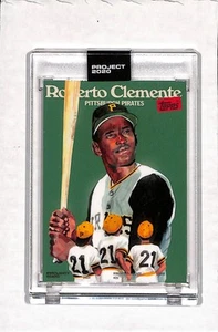 2020 Topps Project 2020 #223 Roberto Clemente - Pirates - Jacob Rochester - Picture 1 of 2