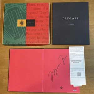 MICHAEL JORDAN SIGNED Book Upper Deck Certified RARE AIR Limited & Numbered UDA - Picture 1 of 10