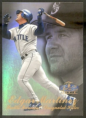 Flair Showcase Row 3 #103 1998 Edgar Martinez Seattle Mariners Foto 1 de 2