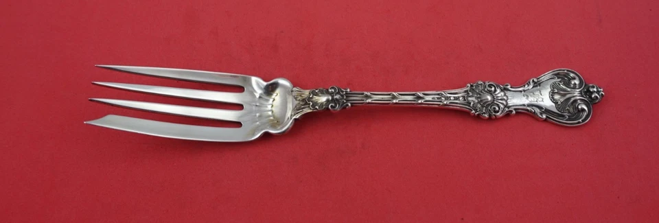 King Edward by Whiting Sterling Silver Cold Meat Fork  9 1/8" - Image 1 of 2