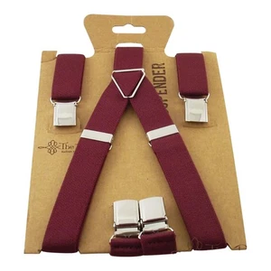 Bretelle Barman Elastiche Rosso Scuro - The Bars - Accessori Bartender - Foto 1 di 1