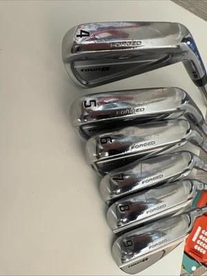 Bridgestone Tour B X-BL 4-9 Irons Set No PW Endo Forged - Image 1 of 4