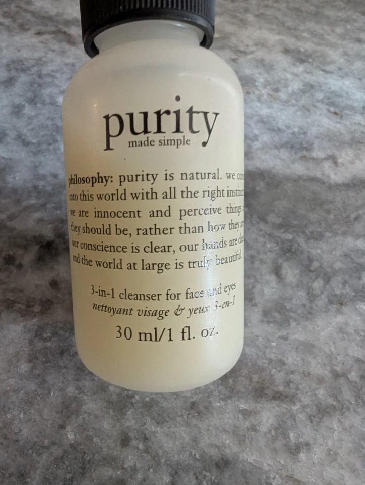 Philosophy Purity Made Simple 3 in 1 Cleanser Face Facial 30ml