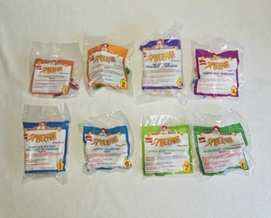 McDonald's Happy Meal Toys 1994 Spider-Man set of 8 new - Picture 1 of 19