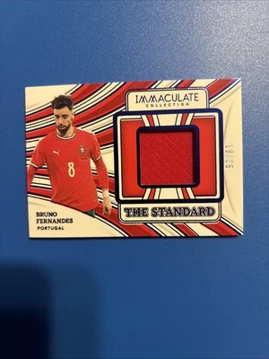 Colección Inmaculada Panini 2024-25 - El Estándar Bruno Fernandes #TS-BF 18/25 Foto 1 de 2
