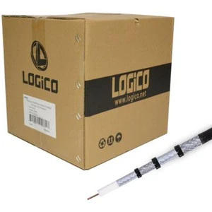 RG6 Outdoor Direct Burial CMX Coax Cable 3GHz Underground 18 AWG Coaxial 1000ft - Picture 1 of 3