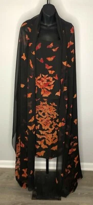 Juego de 3 piezas estampado mariposa multicolor Akris Bergdorf Goodman talla 12  Foto 1 de 4