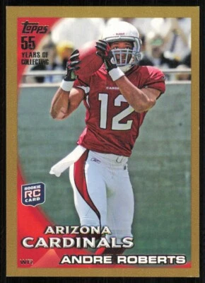 2010 Topps Gold #423 Andre Roberts /2010 - Image 1 of 2