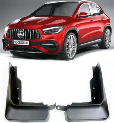 Genuine Front Splash Guards Mud Flaps FOR 2021-2024 Mercedes Benz GLA EQA AMG - Image 1 of 4